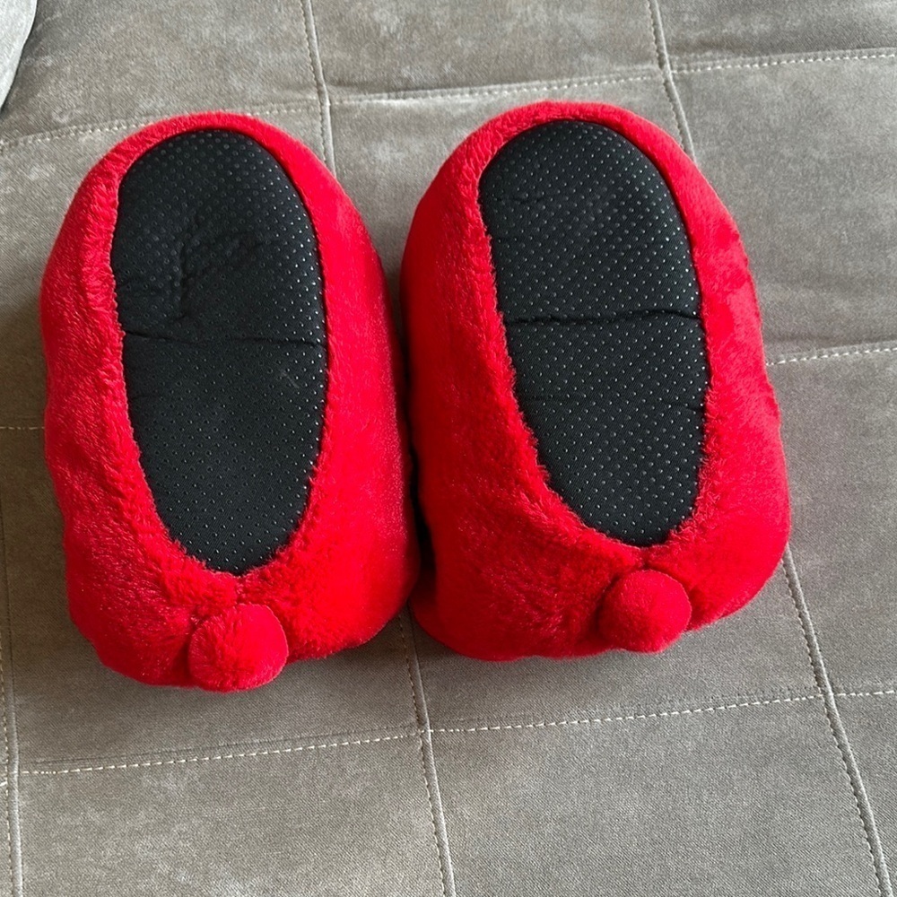 Vibrant Red Plush Bear - Picture 6 of 8